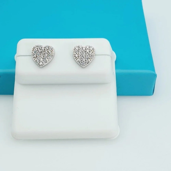 "925 Sterling Silver CZ Beautiful Earrings for Women, 1USPAR4229 - Picture 9 of 11